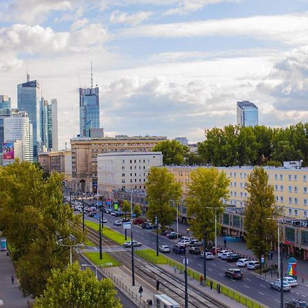 Large Flat. Great View. City Center. Warszawa Zewnętrze zdjęcie